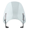SCRAMBLER 1200 1x ABS Gray Motorcycle Windshield + Bracket (2019-2021)