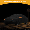 Tesla Model Y (2020-2024) Black 210D-PU Waterproof All Weather Car Cover