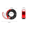 Motorcycle ATV 21-28mm Handlebar Red CNC Helmet Hook Holder