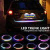 RGB LED Strip Car Trunk Flow Warning Lamp