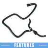 BMW X5 4.4L V8 (2004-2006) Rubber Black Coolant Hose No.17127509967