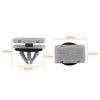 Jeep Cherokee WK2 (2014-2023) - 20 pcs Plastic Rivet Bumper Fastener Clips