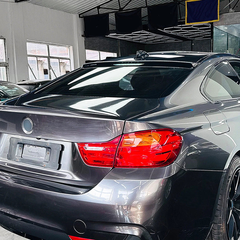 BMW 4 Series F32 1 x Carbon Style Rear Boot Spoiler Lip (2014-2020)