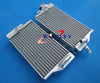Honda CR125R Aluminum Radiator + Blue Silicone Hose (2002-2003)