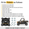 Polaris Ranger 500 6x6 Middle Wheel Hub & Studs Nuts (2001-2005)
