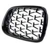 BMW E39 5 Series M5 2 x Diamond Style Front Grille (1997-2003)