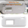 Scion TC 2005-2010 Gray Left Driver Side Sun Visor (2005-2010)