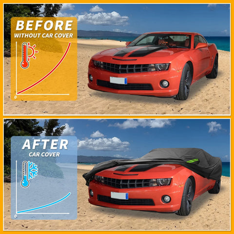 Chevrolet Camaro Waterproof Car Cover (210D Oxford Cloth)