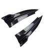 Benz C205 C63 AMG 2 x Rear Bumper Side Spoiler Corner Covers (2015-2021)