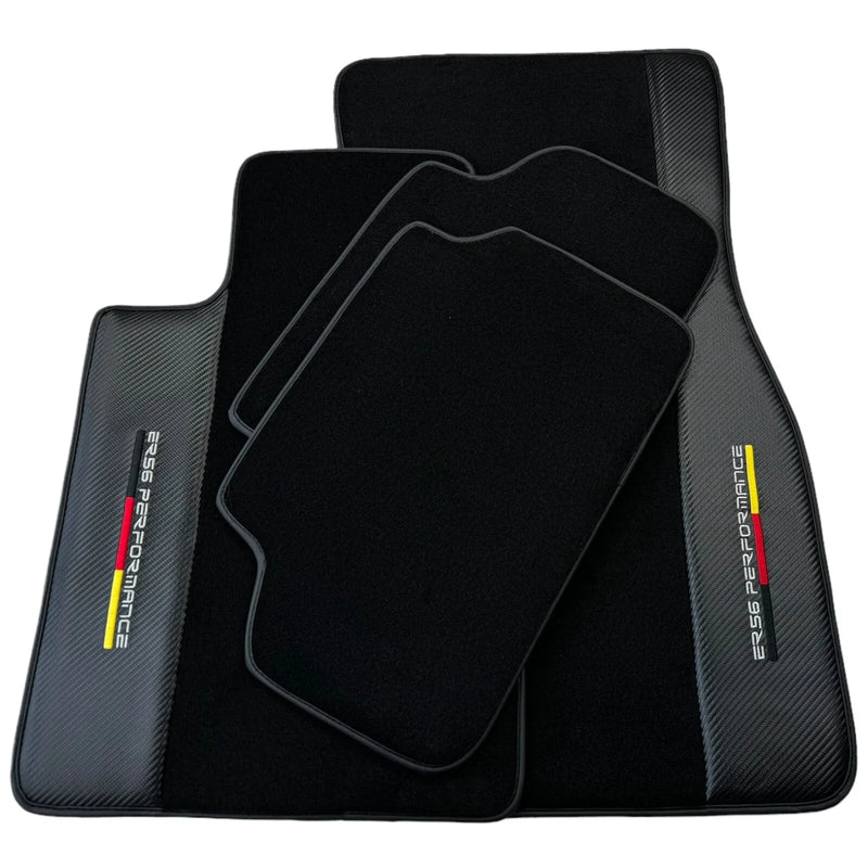 BMW 1 Series E81 3-Door Hatchback (2006-2011) - Carbon Design Floor Mats
