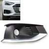 Audi A4L Front Bumper Fog Light Grille Cover Trim (2020-2022)