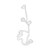 Kia Soul LH / RH Replacement 92450-B2000 Tail Lamp Harness (2013-2019)