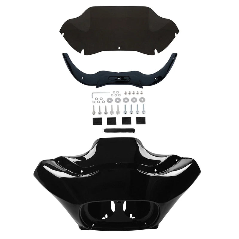 Harley Road Glide Inner & Outer Fairings Windshield Trims (1998-2013)