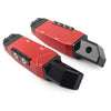 Honda CBR600RR CBR600 F4 F4i Red Rear Passenger Foot Pegs (2003-2012)