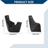 Toyota Vitz Mud Flaps Splash Guards 1 Set (2011-2023)