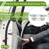 Toyota Land Cruiser Silver Tone Interior Door Handle Bowl Cover Trim (2008-2021)