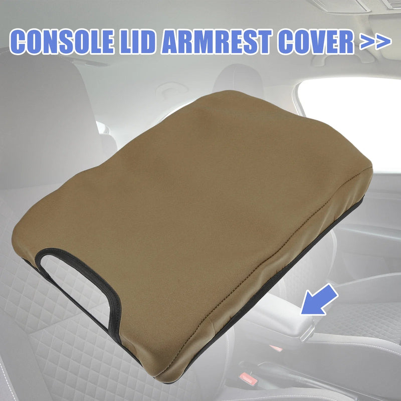 Ford F-250 Neoprene Center Console Lid Armrest Cover (2011-2016)