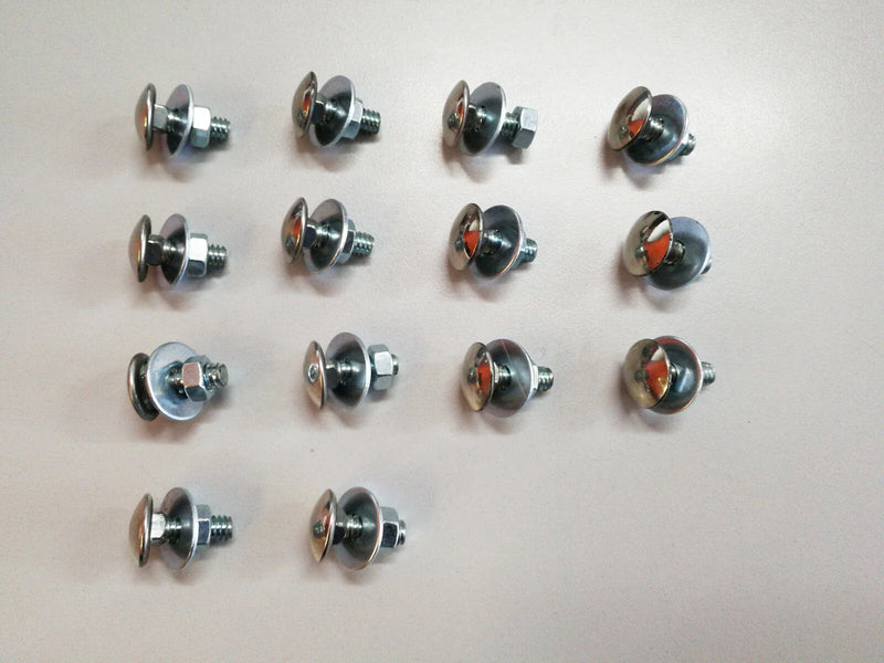 Holden HD HR Sedan Wagon - 14 Pieces Bumper Bar Bolt Pack (1965-1968)
