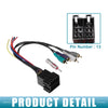 Land Rover Stereo CD Player Radio Wiring Harness & Antenna Adapter