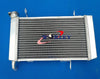 Suzuki LTZ400 KFX400 DVX400 Aluminum Radiator & Red Hose (2003-2008)