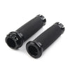 Harley Dyna Sportster XL883 1200 Softail 1" Black Handlebar Grips (2004-2023)