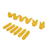 Tire Changer Machine 12Pcs Plastic Duck Head Insert Rim Protectors