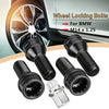 Wheel Locking Bolts LUG NUTS Stainless Steel 1 x Key
