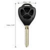 Toyota 4Runner Uncut Key Fob Shell Case (2010-2016)
