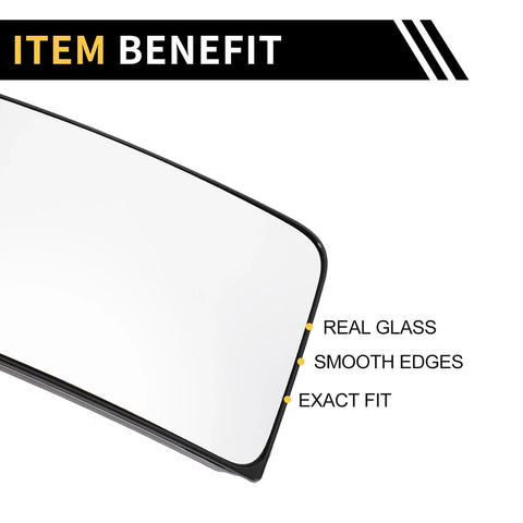 Chevrolet Silverado 2500 / 3500 HD Heated Right Side Mirror Glass Replacement