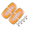 Truck Trailer 4" LED Amber Side Marker Clearance Lights