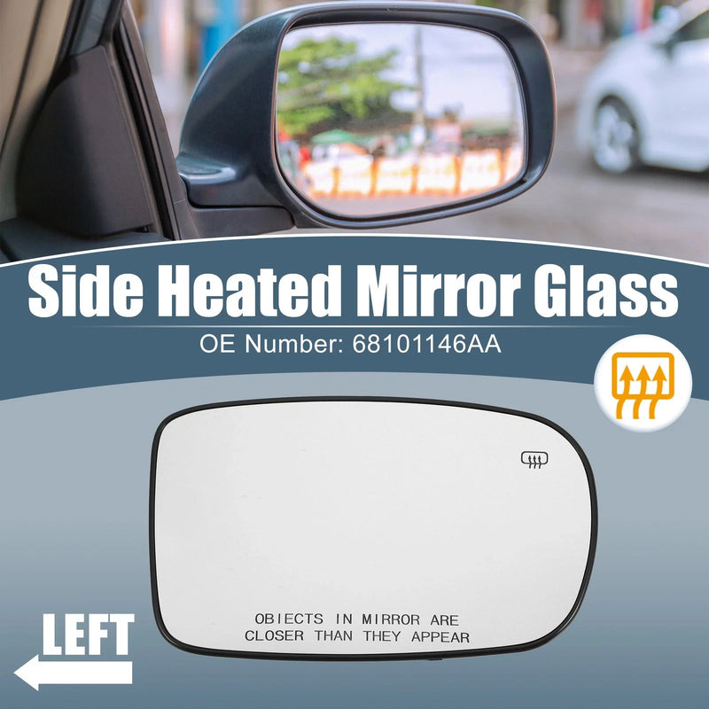 Chrysler 200 / Dodge Charger Right Heated Mirror Glass (2011-2021)