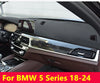 BMW 5 Series Leather Dashboard Cover (2018–2024)