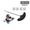Motorcycle Stainless Exhaust Pipe Muffler Mounting Springs Hooks