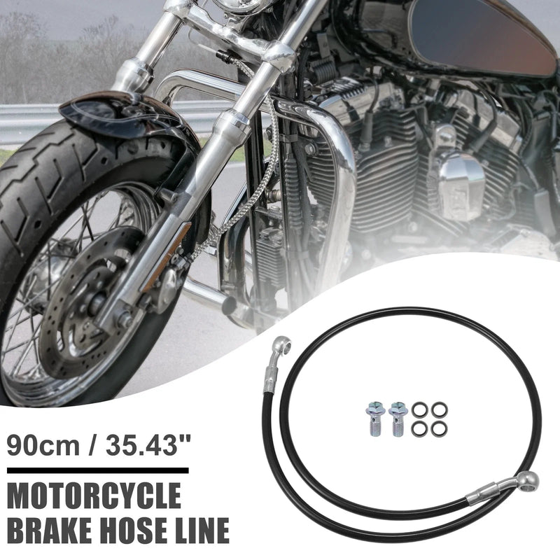 Motorcycle Brake Hose 90cm Hydraulic Brake Line Oil Pipe