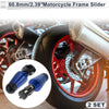Slider Frame 0.87-1.1" Aluminum Alloy Blue 2 x