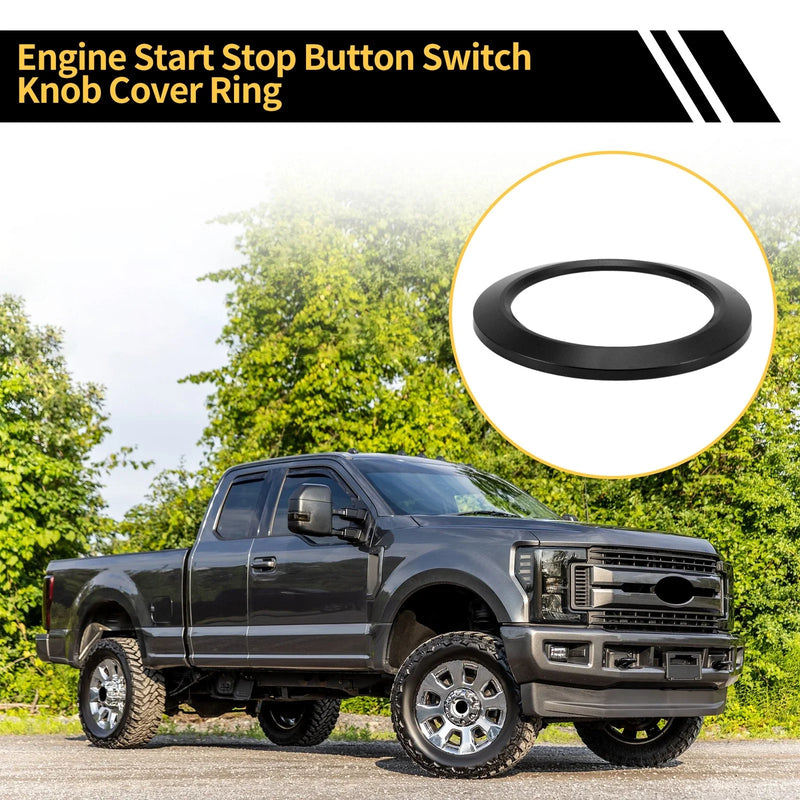 Ford F-150 (2016-2021) Black Engine Start Stop Button Cover
