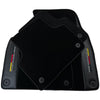 Porsche 992 with Carbon (2019-2024) - 2 x Mats Black Floor Mats