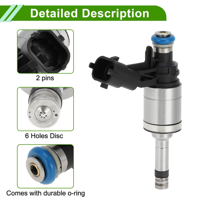 Ford Edge 2.0T (2012-2014) - 1 x Black Injector Fuel Injector