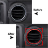 Jeep Wrangler JL JLU Gladiator JT Dashboard Air Vent Outlet Cover Trim (2018-2023)