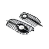 Audi Q3 Honeycomb Front Grille Fog Light Covers (2012-2014)