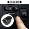 Peugeot 206 (2000-2009) Black Plastic Power Mirror Control Switch