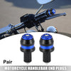 Motorcycles Dirt Bikes Scooters 1 Pair Handlebar End Plugs 7/8" 22mm