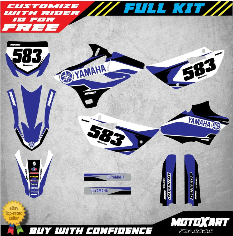 Yamaha YZ 85 (2015-2021) Custom Graphic Decals Dusty Style Stickers Kit