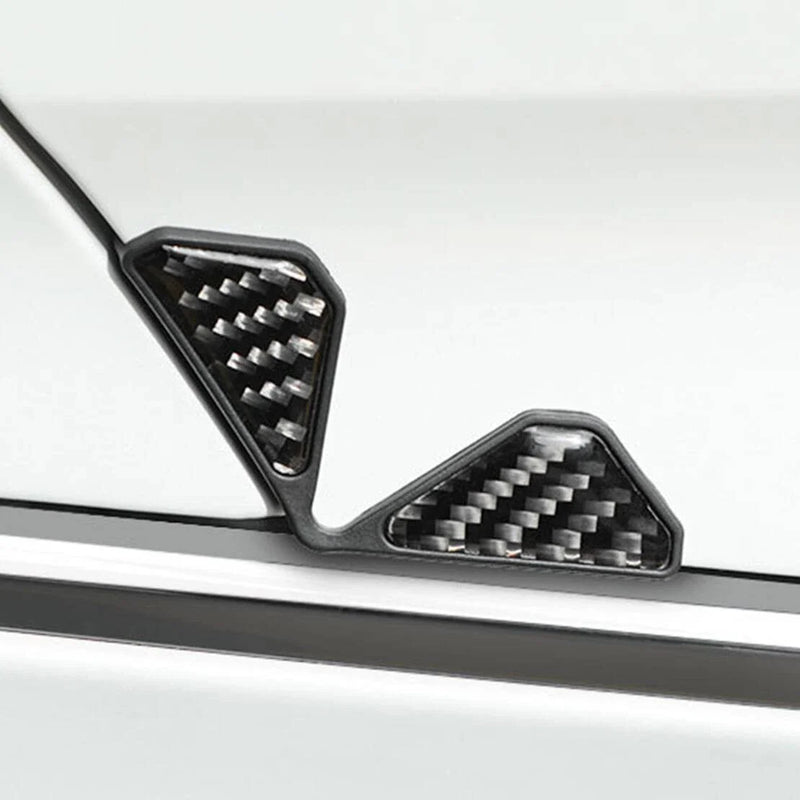 Black Anti-Scratch Car Door Corner Guard Covers
