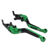 Kawasaki Z650 Z900 Ninja 17-22 Extendable Brake Clutch Levers  Green