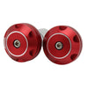 BMW R18 Classic (2020-2021) Red 2 x Front Wheel Axle Lid Nut Covers
