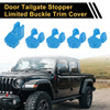 Jeep Wrangler JL JLU (2018-2024) Light Blue Door Limiting Cover Trim