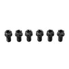 Bicycle Motorcycle 6pcs M6x30mm Titanium Torx Head Flange Bolts
