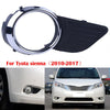 Toyota Sienna XLE LE Right Chrome Trim Fog Light Grill Bumper Cover (2011-2017)