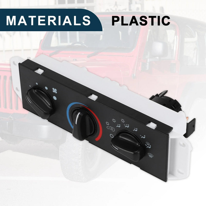 Jeep Wrangler TJ A/C Heater Climate Control Switch (2003-2006)